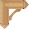 Ekena Millwork Legacy Arts & Crafts Rough Sawn Bracket, Western Red Cedar, 6"W x 20"D x 20"H BKT06X20X20LEC03RWR - alternate 4